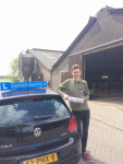 Rick van Burgsteden 1x geslaagd op 9-5-2017